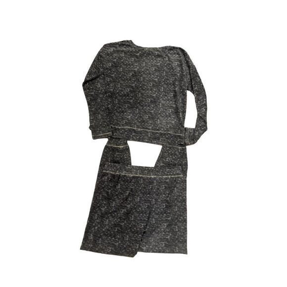 Disney Mickey Mouse Women's Lounge Set Medium Pajamas Gray - Picture 3 of 6